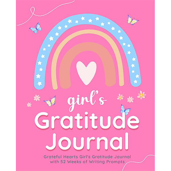 Grateful Hearts Girl's Gratitude Journal Cover Page