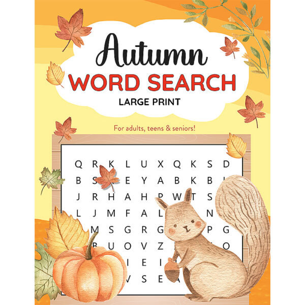 Autumn Word Search Puzzle Book