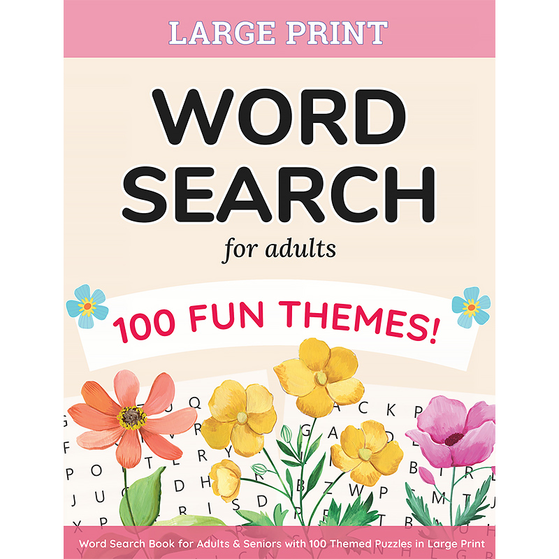 Large Print Word Search for Adults